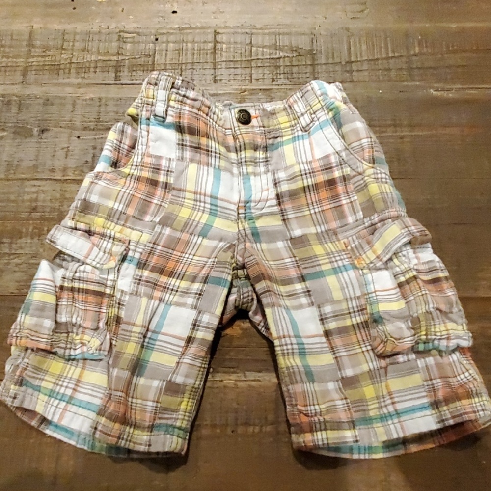Boy's Plaid Shorts